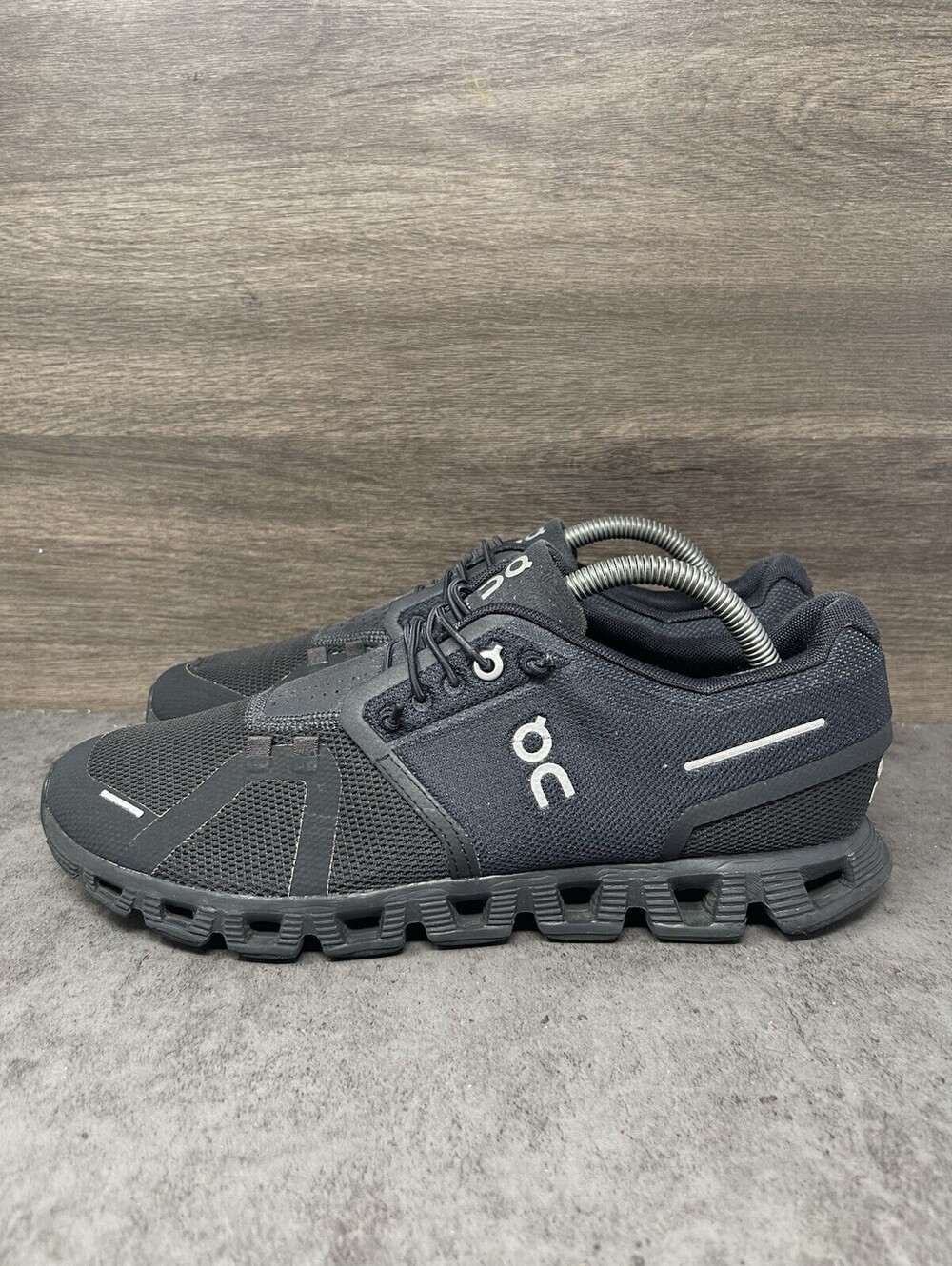 On Cloud 5 All Black Womens Size 10 59.98905 Running Walking Shoes